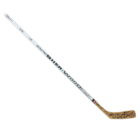 Team Canada 1972 Multi-Signed Hockey Stick - 23 Signatures