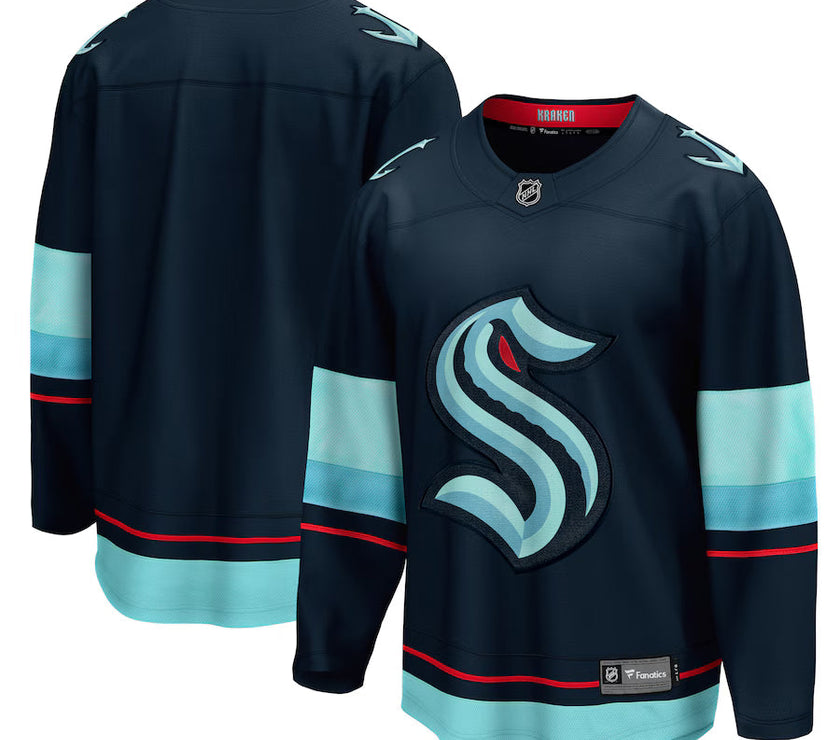 Seattle Kraken NHL Fanatics Breakaway Home Jersey
