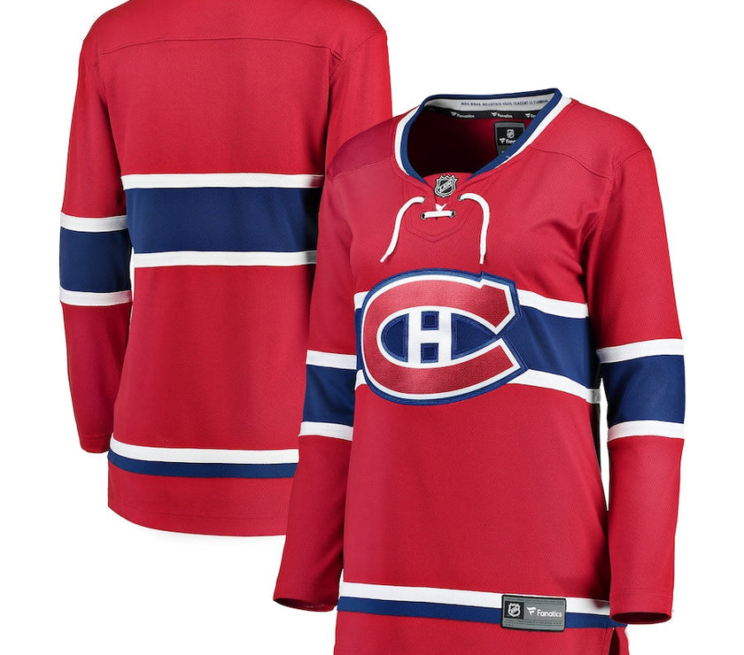 Women's Montreal Canadiens NHL Fanatics Breakaway Home Jersey
