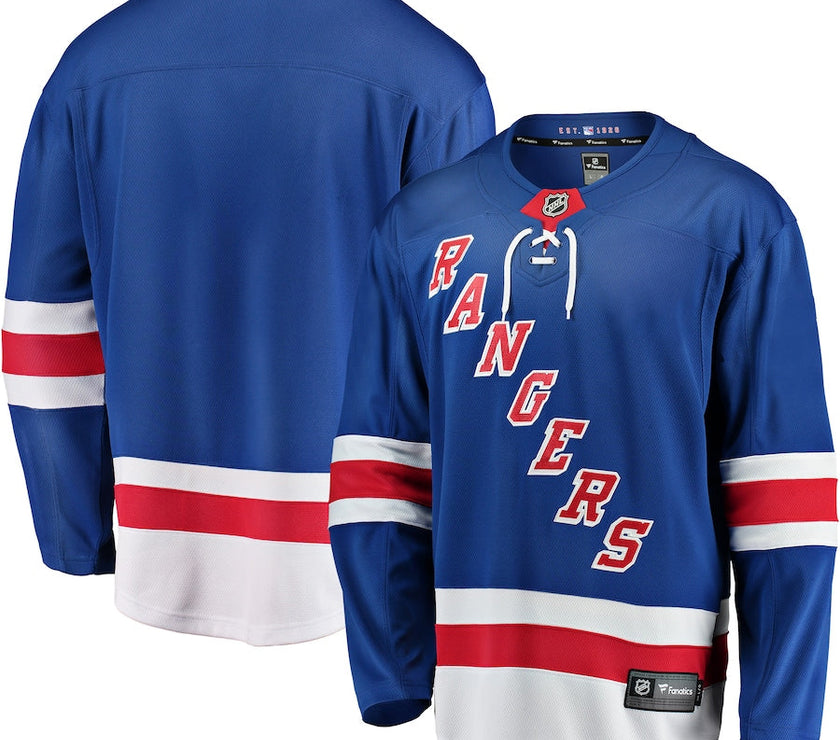 New York Rangers NHL Fanatics Breakaway Home Jersey