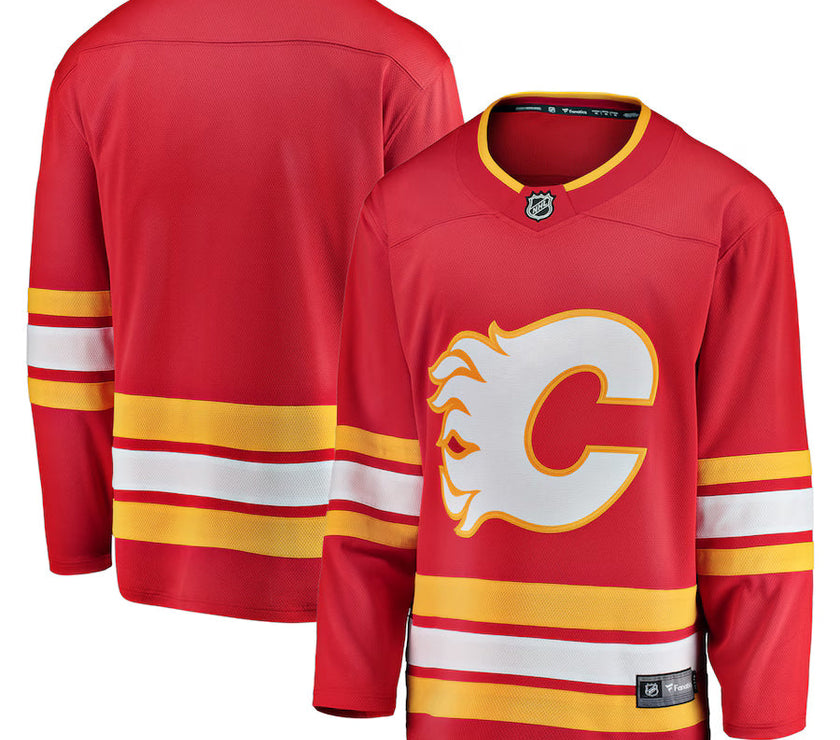 Calgary Flames NHL Fanatics Breakaway Home Jersey