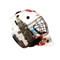 Team Canada 2008 World Juniors Goalie Mask - Signed by Paul Henderson