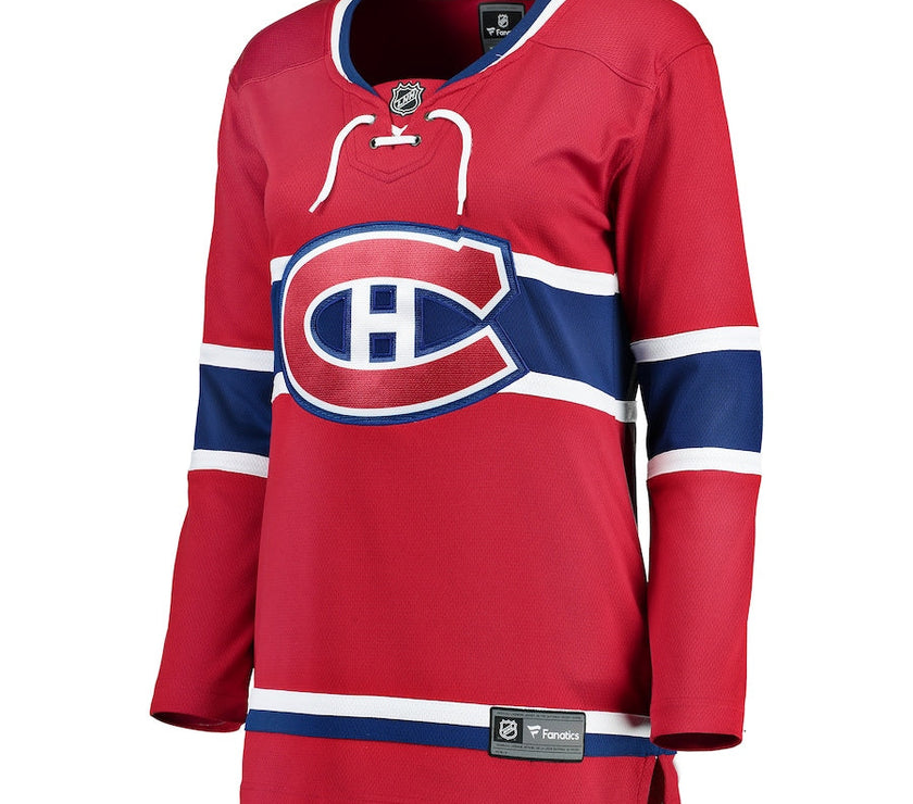 Women's Montreal Canadiens NHL Fanatics Breakaway Home Jersey