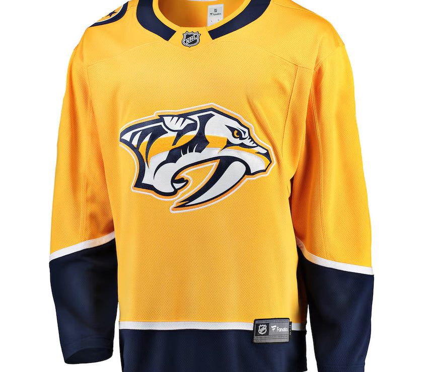 Nashville Predators NHL Fanatics Breakaway Home Jersey