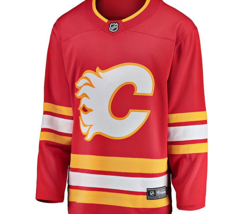 Calgary Flames NHL Fanatics Breakaway Home Jersey