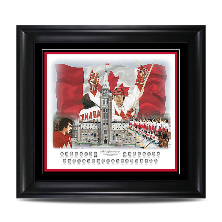 Team Canada 1972 40th Anniversary Print