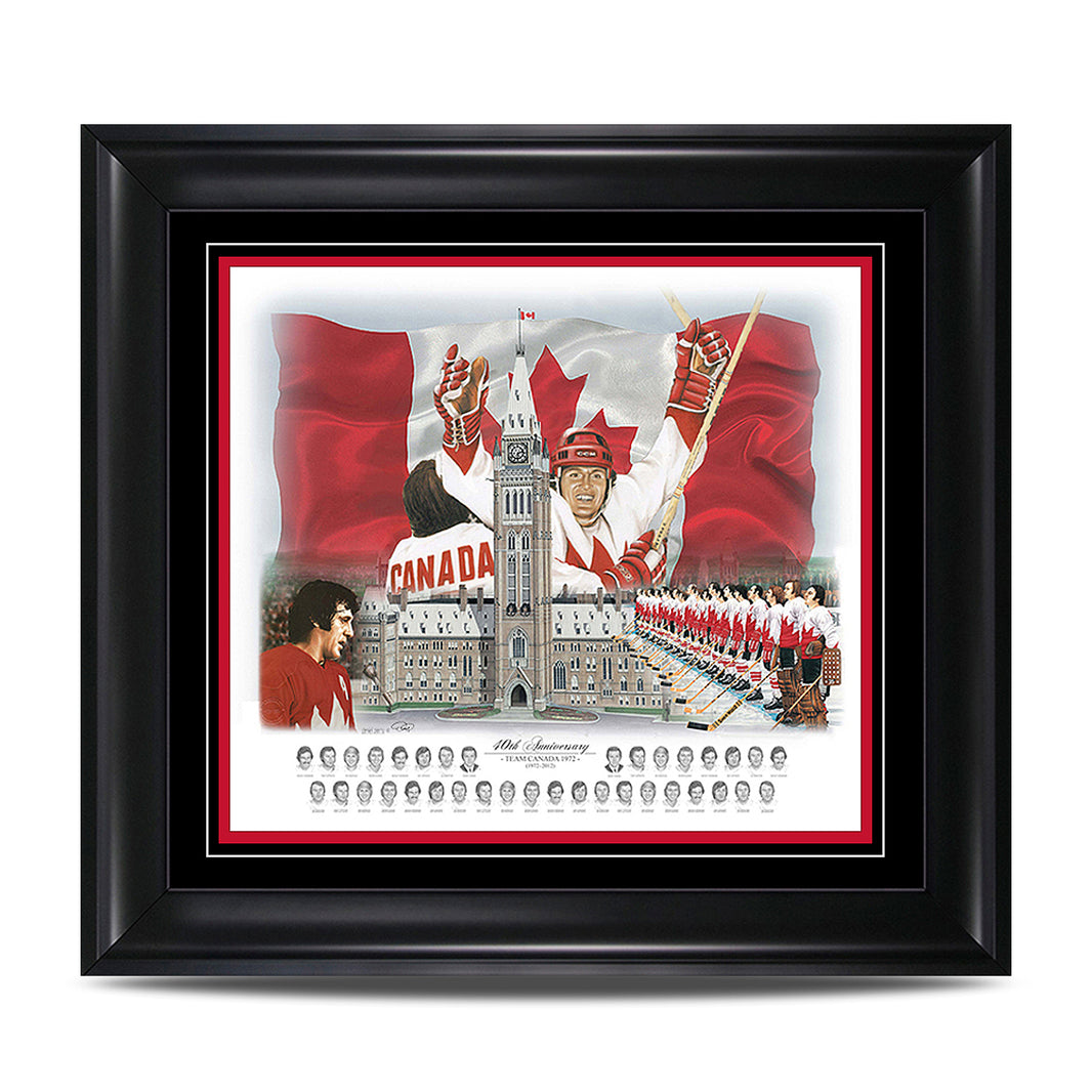 Team Canada 1972 40th Anniversary Print
