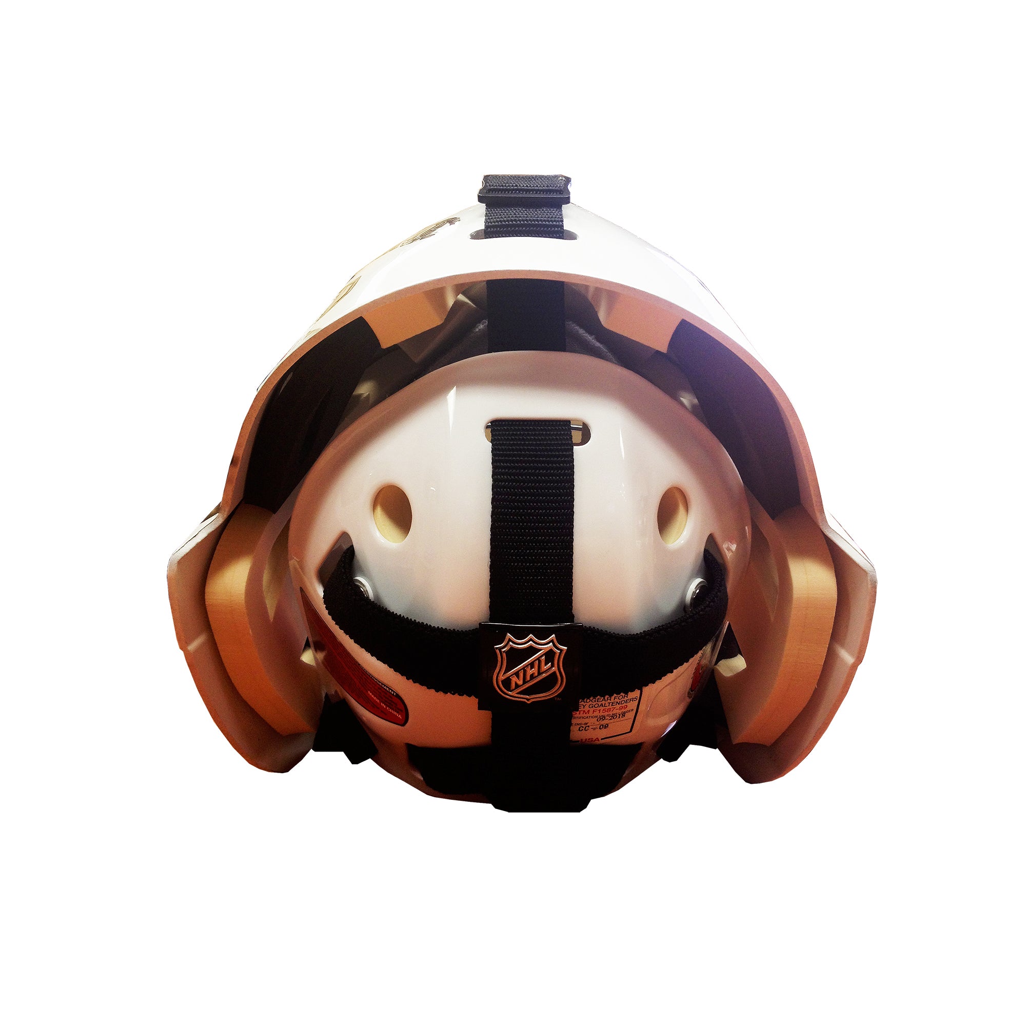 Team Canada 2008 World Juniors Goalie Mask - Signed by Paul Henderson