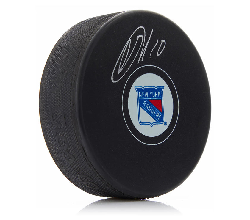 Artemi Panarin Signed New York Rangers Puck