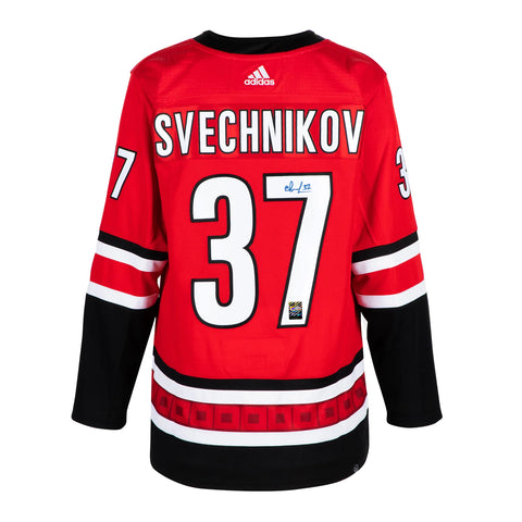 Andrei Svechnikov Signed Carolina Hurricanes Adidas Pro Jersey