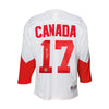 Bill White Signed Team Canada 1972 Summit Series Jersey