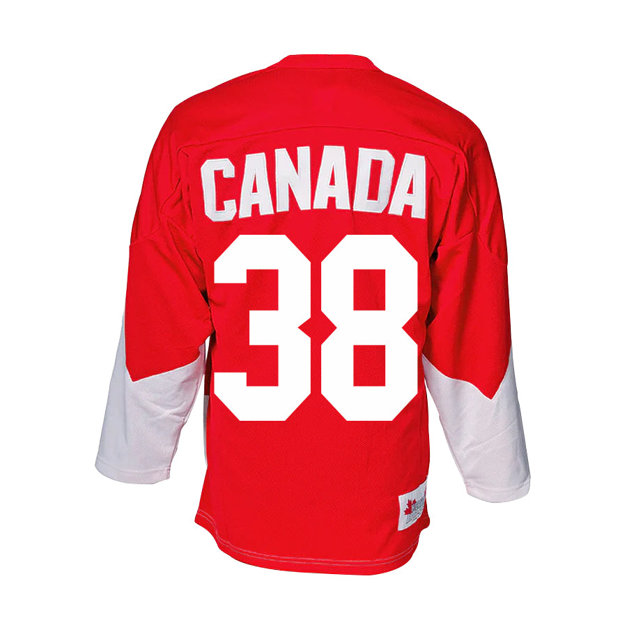 Brian Glennie Team Canada 1972 Summit Series Jersey