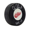Chris Chelios Signed Detroit Red Wings Puck