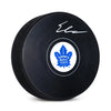 Easton Cowan Signed Toronto Maple Leafs Puck