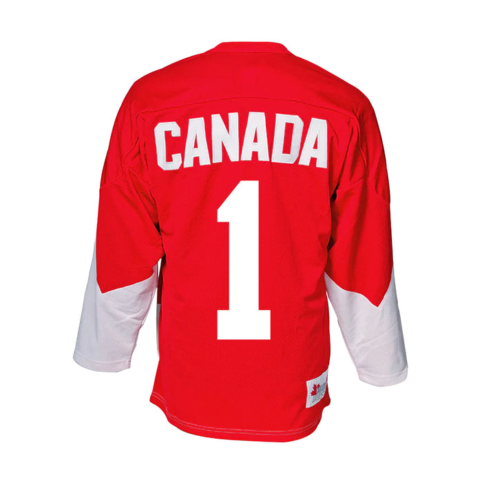 Ed Johnston Team Canada 1972 Summit Series Jersey