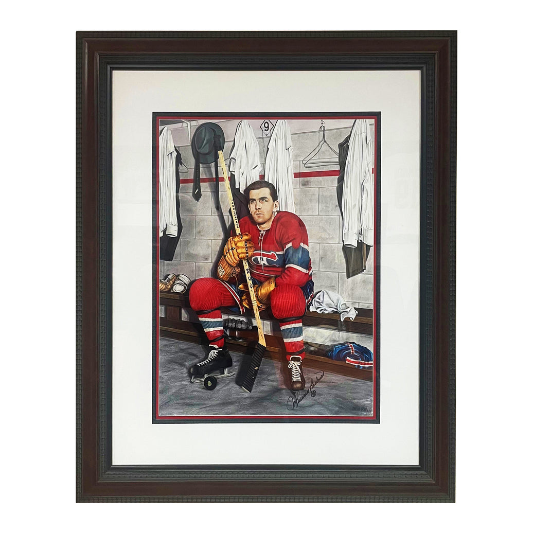 For the Love of the Game Signed Framed Original Painting by Artist Daniel Parry
