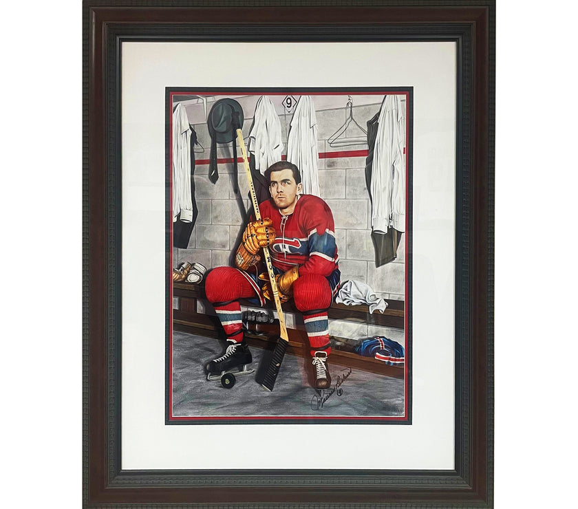 For the Love of the Game Signed Framed Original Painting by Artist Daniel Parry