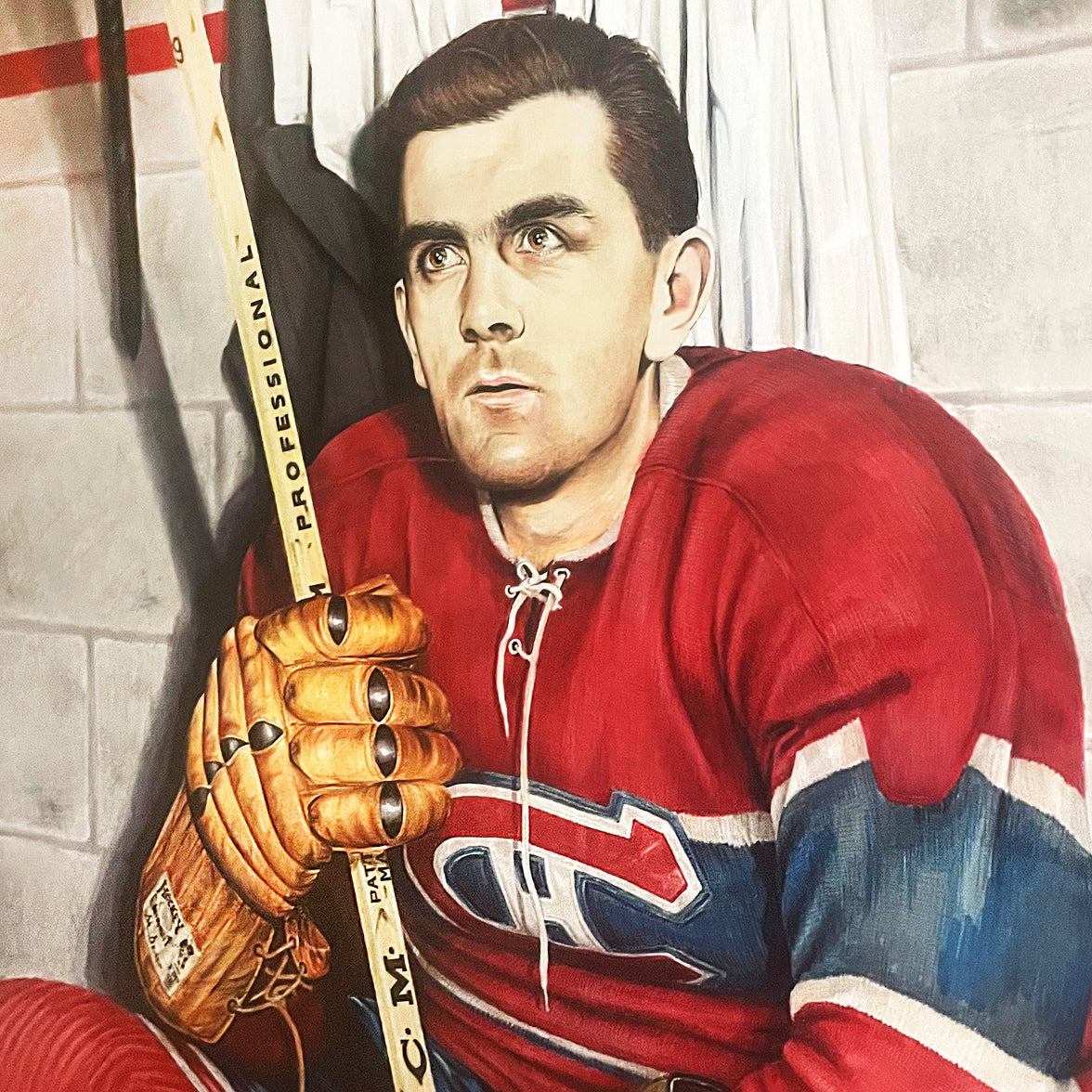 For the Love of the Game Signed Framed Original Painting by Artist Daniel Parry