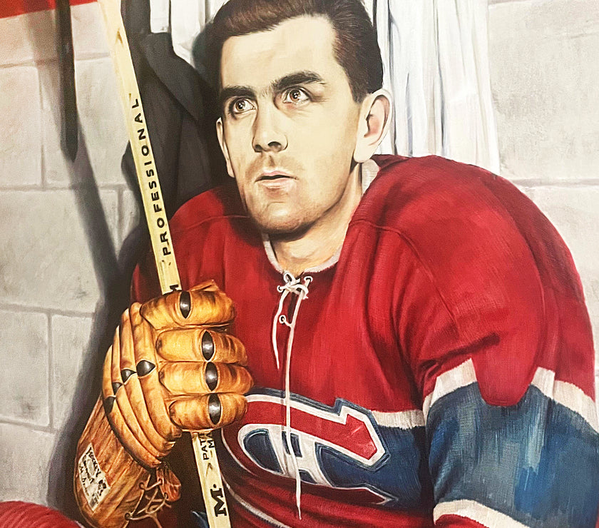 For the Love of the Game Signed Framed Original Painting by Artist Daniel Parry