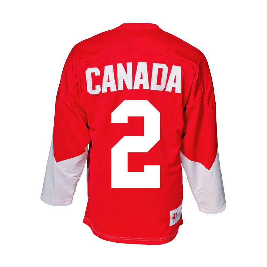 Gary Bergman Team Canada 1972 Summit Series Jersey