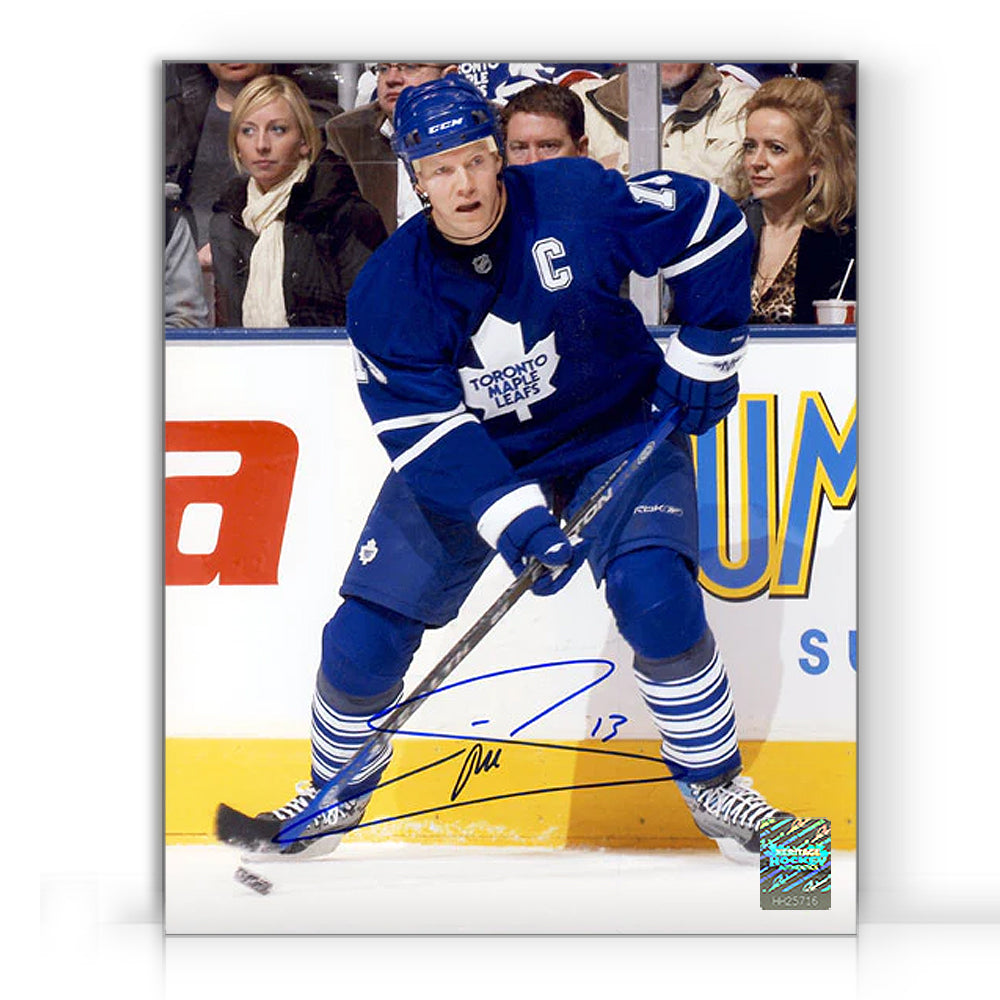 Mats Sundin Signed Toronto Maple Leafs Action 8X10 Photo