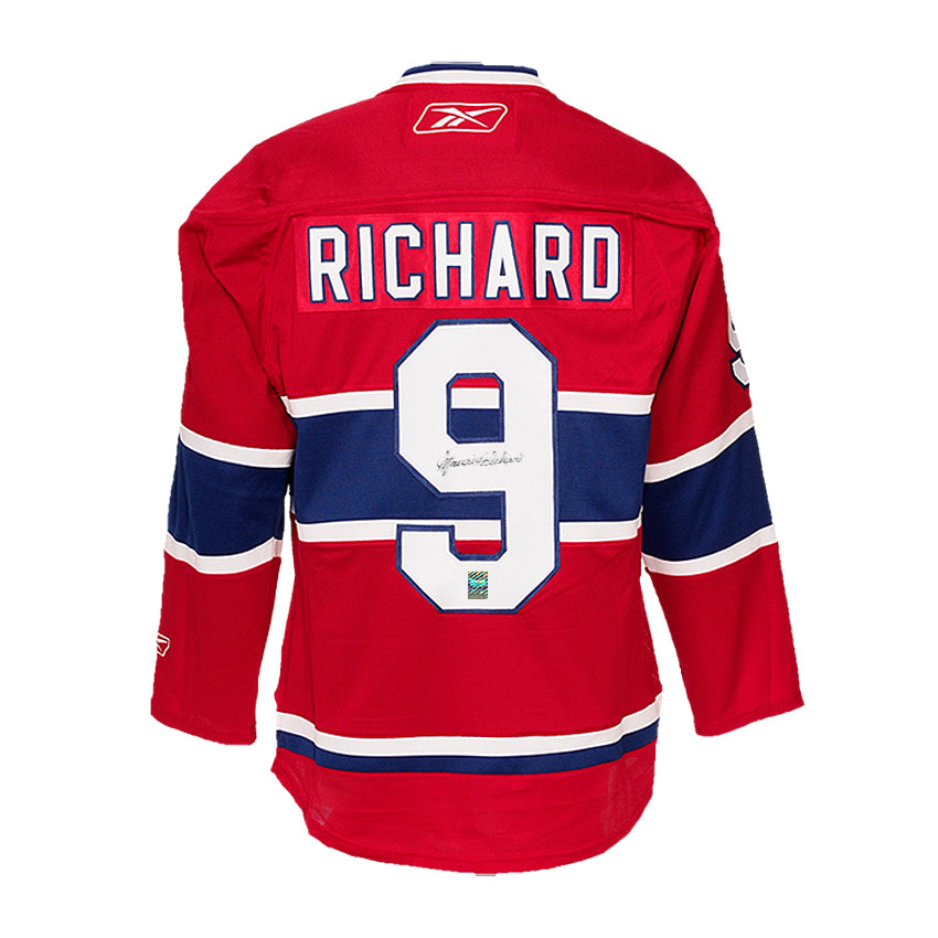Maurice Richard Signed Montreal Canadiens Jersey - Heritage Hockey™