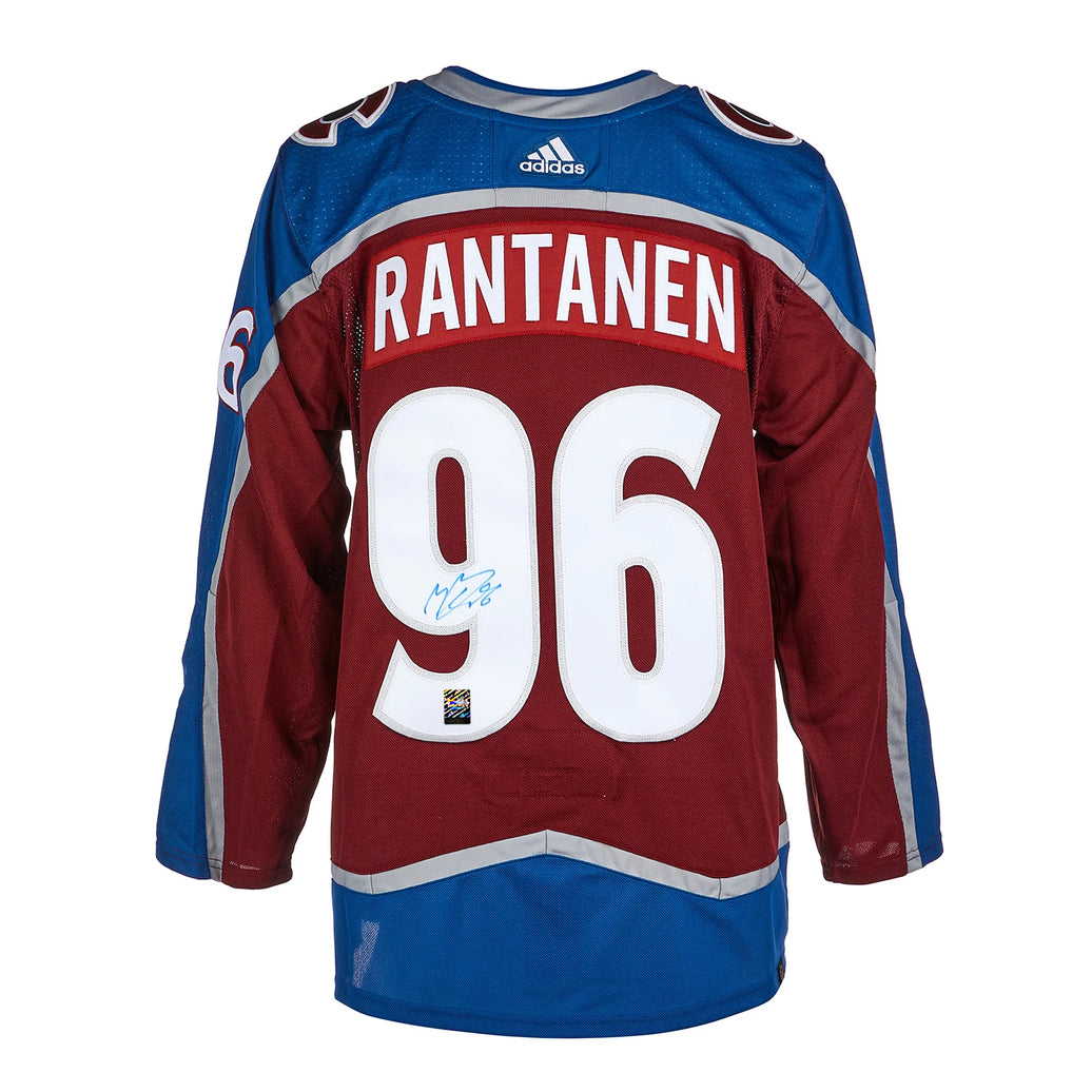 Mikko Rantanen Signed Colorado Avalanche Adidas Pro Home Maroon Jersey