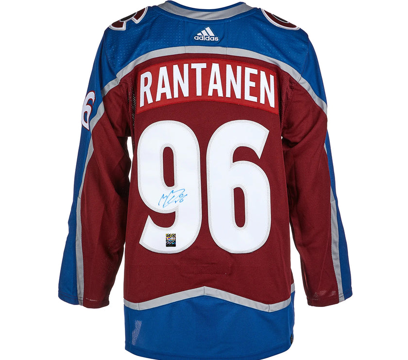 Mikko Rantanen Signed Colorado Avalanche Adidas Pro Home Maroon Jersey
