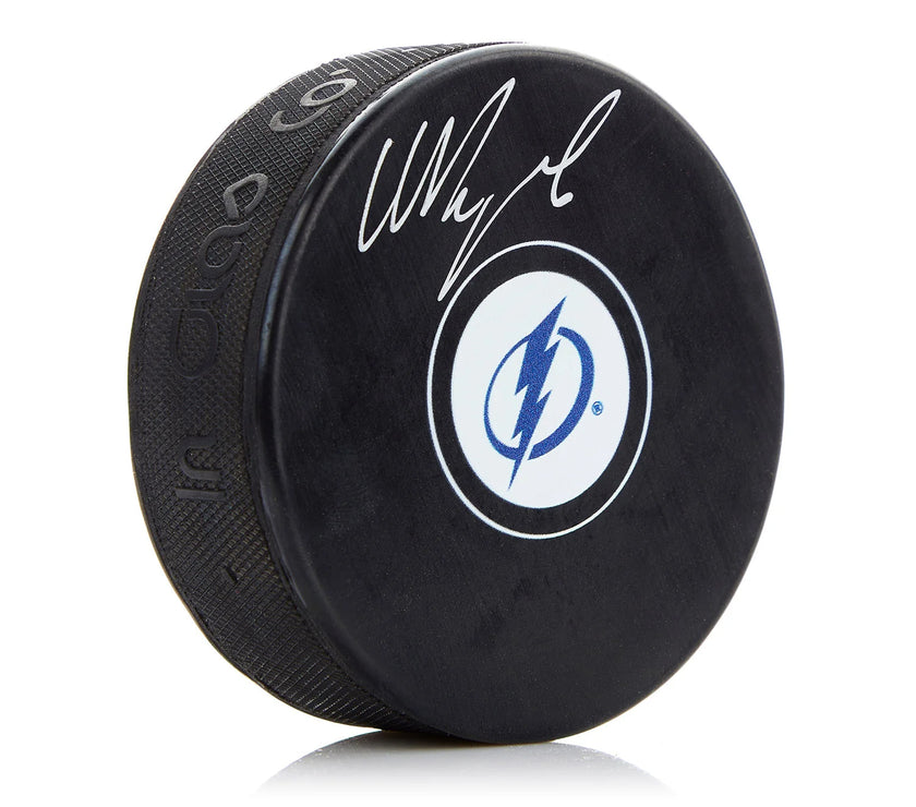 Nikita Kucherov Signed Tampa Bay Lightning Puck