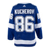 Nikita Kucherov Signed Tampa Bay Lightning Adidas Pro Jersey