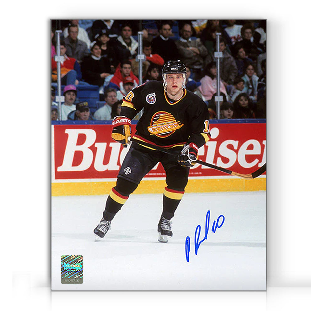 Pavel Bure Signed Vancouver Canucks Focused 8X10 Photo