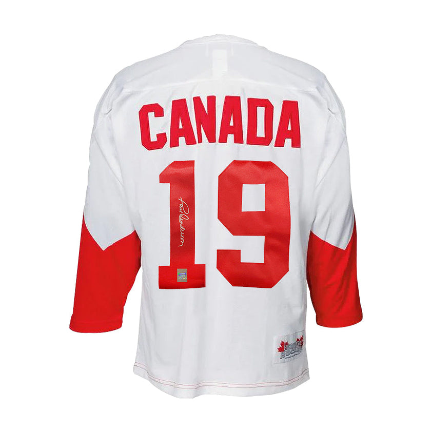 Complete Set of 30 Autographed Team Canada 1972 Summit Series Jerseys