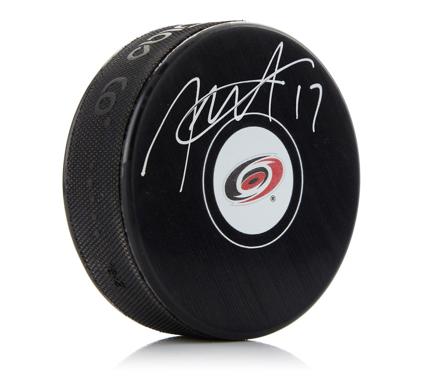 Rod Brind'Amour Signed Carolina Hurricanes Puck