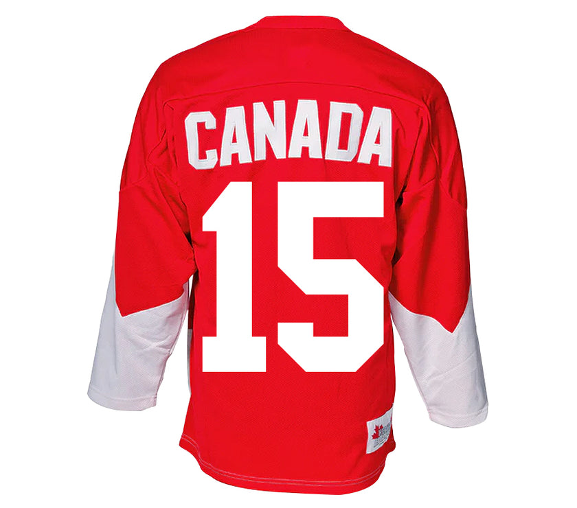 Red Berenson Team Canada 1972 Summit Series Jersey