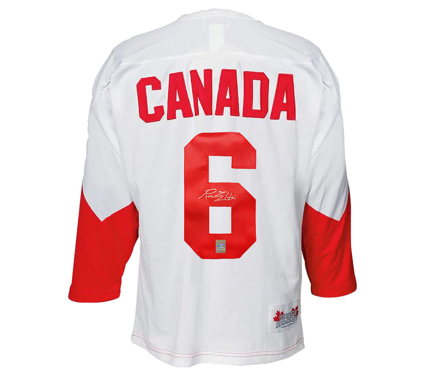 Ron Ellis Signed Team Canada 1972 Summit Series Away Jersey