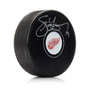 Steve Yzerman Signed Detroit Red Wings Puck