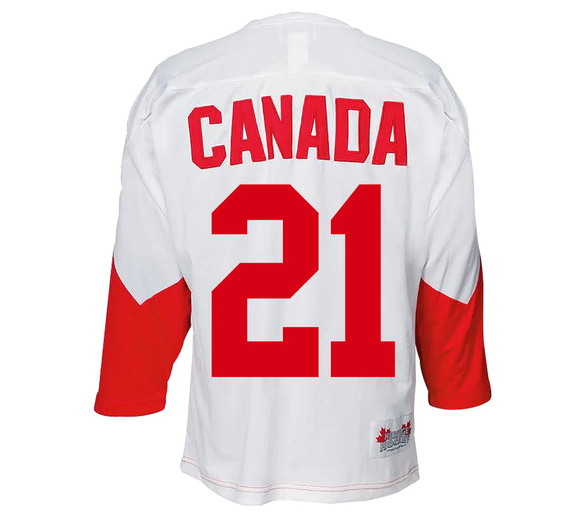 Maillot Équipe Canada 1972 Extérieur Blanc