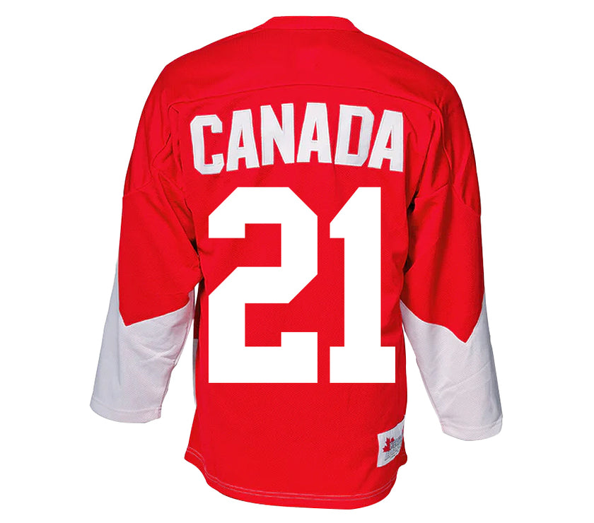 Maillot Équipe Canada 1972 Extérieur Blanc