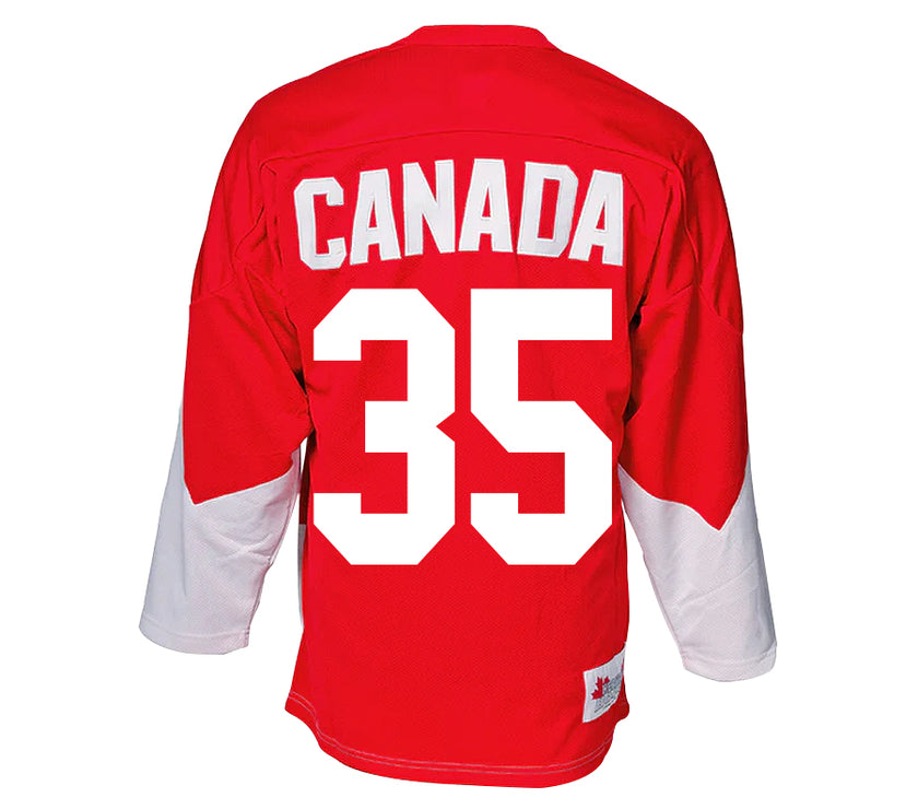 Tony Esposito Team Canada 1972 Summit Series Jersey
