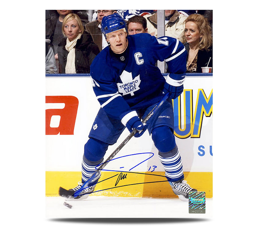 Mats Sundin Signed Toronto Maple Leafs Action 8X10 Photo