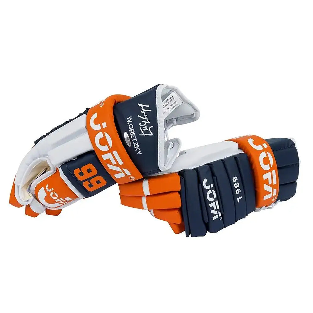 Connor McDavid a signé le maillot Pro Domicile Adidas des Oilers d'Edmonton