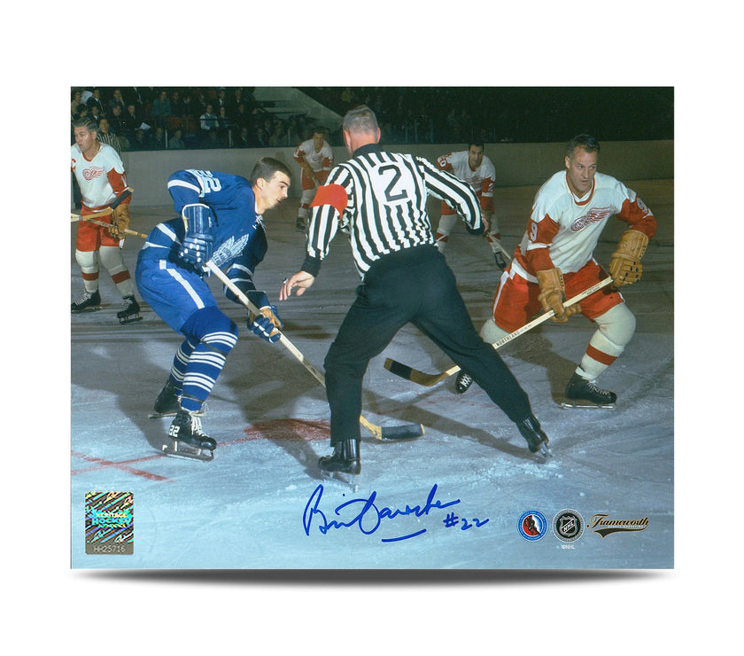 Brian Conacher Signed Toronto Maple Leafs 8X10 Photo