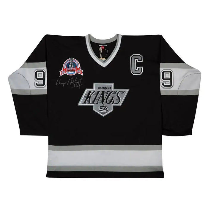 Wayne Gretzky Signed Los Angeles Kings Mitchell & Ness Authentic 1992-93 Black Jersey