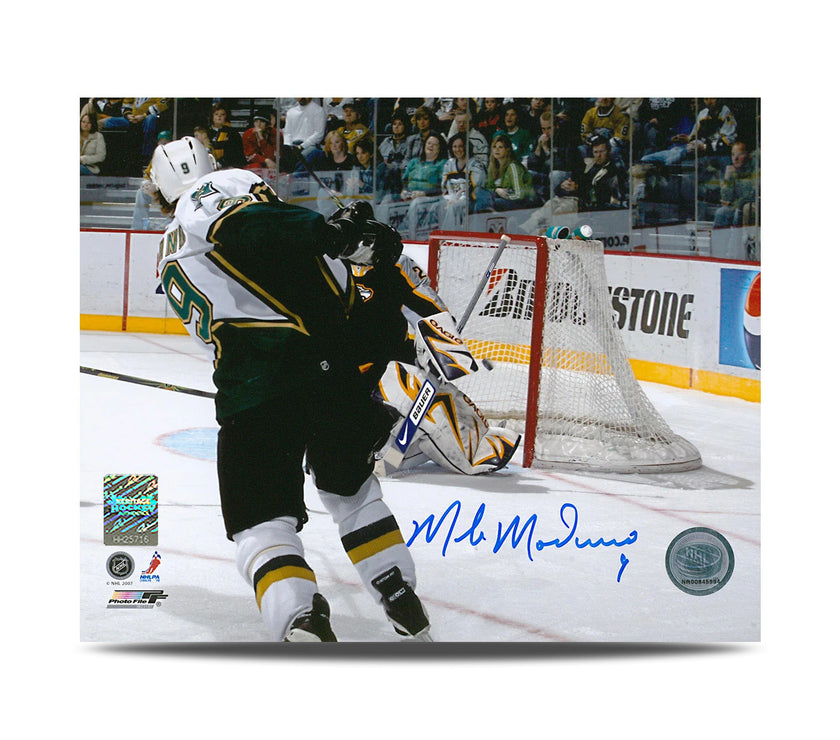 Mike Modano Signed Dallas Stars Record Goal 503 8X10 Photo