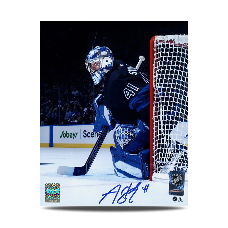 Fotografía de 8 x 10 firmada por Darryl Sittler, capitán de los Toronto Maple Leafs