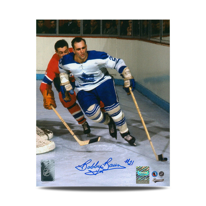 Bobby Baun Signed Toronto Maple Leafs 8X10 Photo