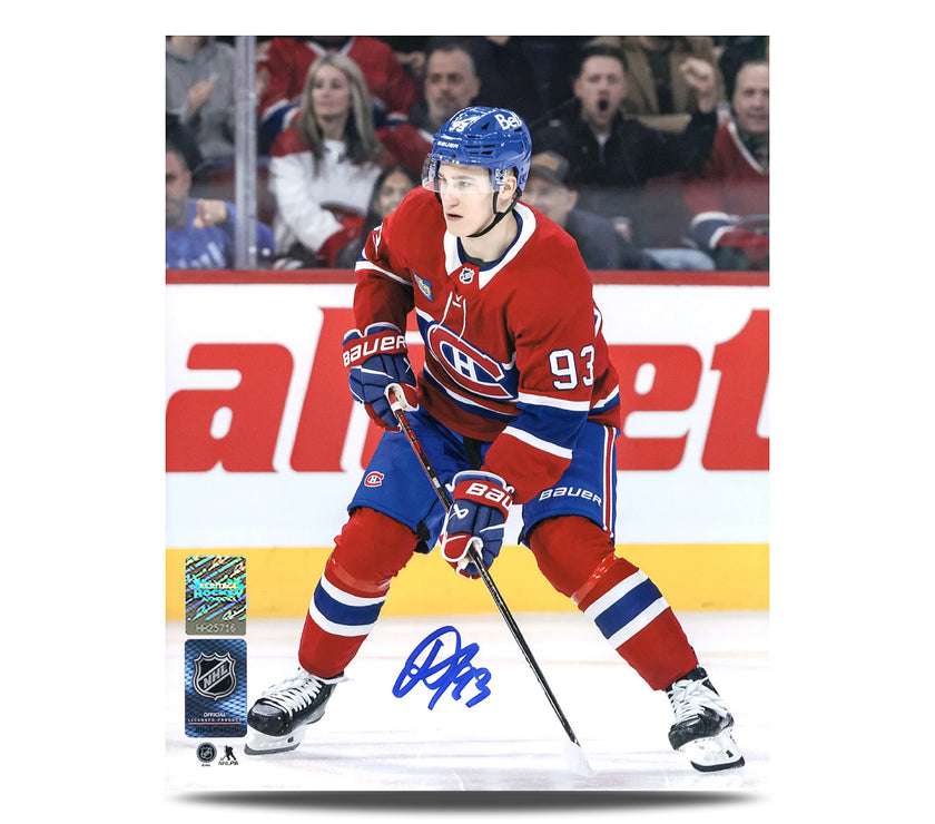 Ivan Demidov Signed Montreal Canadiens 1st NHL Game 8X10 Photo