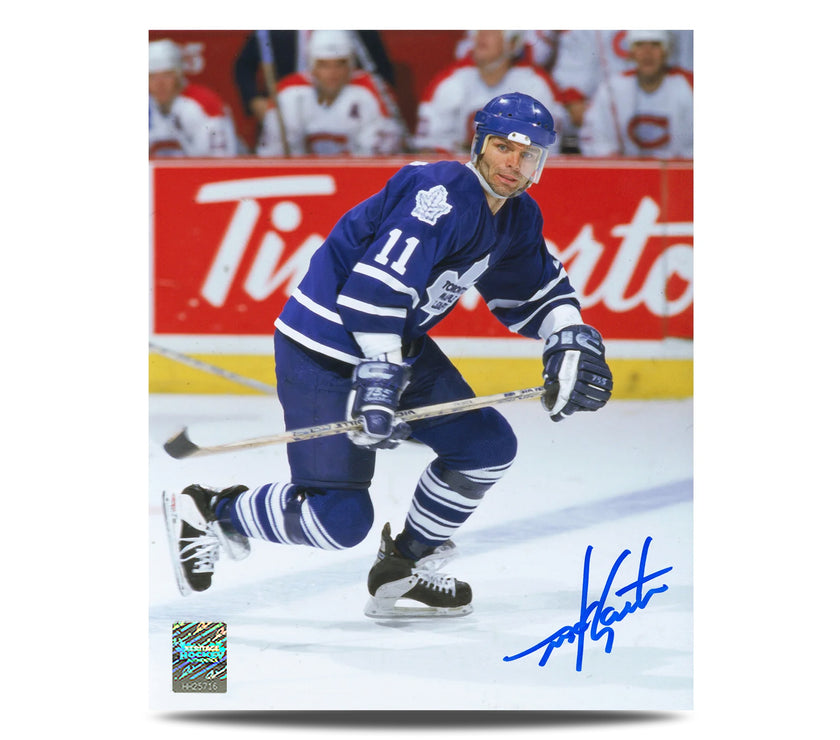 Mike Gartner Signed Toronto Maple Leafs Hockey 8X10 Photo