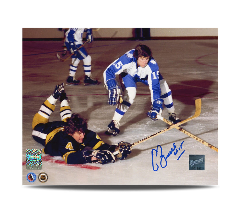Pat Boutette Signed Toronto Maple Leafs 8X10 Photo