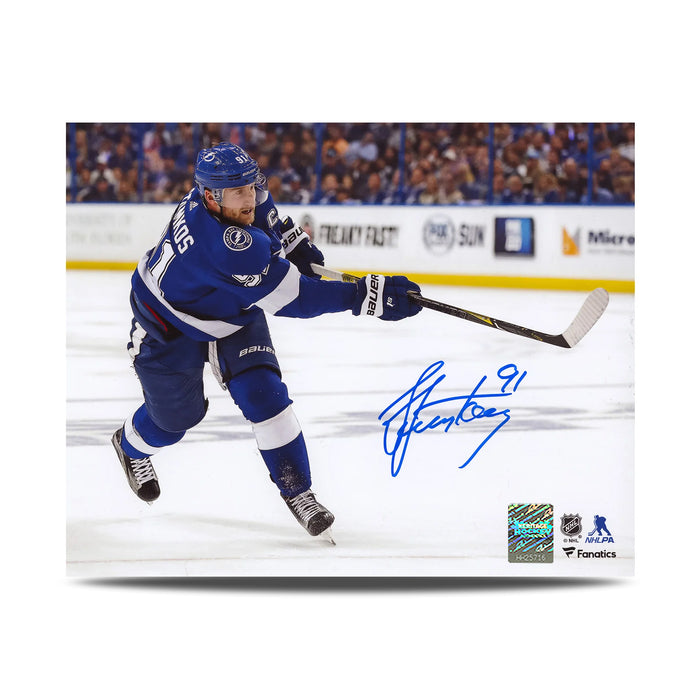 Steven Stamkos Signed Tampa Bay Lightning Shooting 8X10 Photo